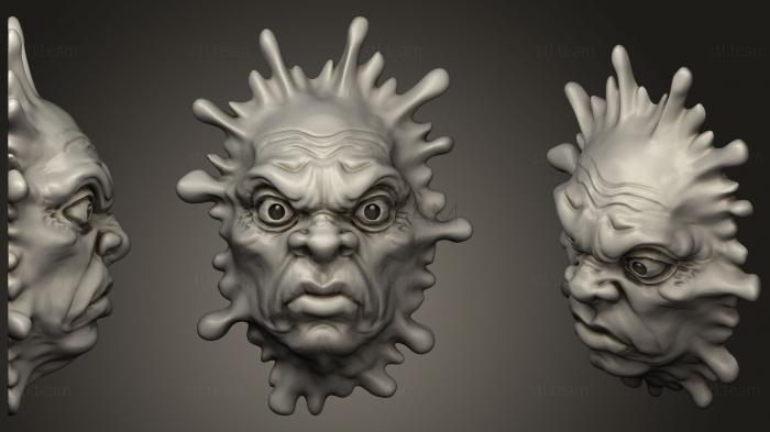 3D model Frowny Meltface (STL)